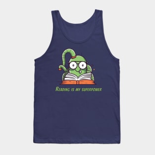 Worm Graduate - Cute Worm with Graduation Cap and Diploma T-Shirt Tank Top